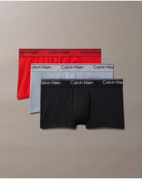 Calvin Klein - Microfibre Stretch 3 Pack Low Rise Trunks
