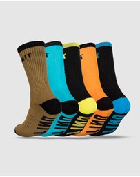 UNIT - Bamboo Socks 5 Pack - React