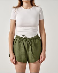 Linen House - Nimes Pure Linen Shorts