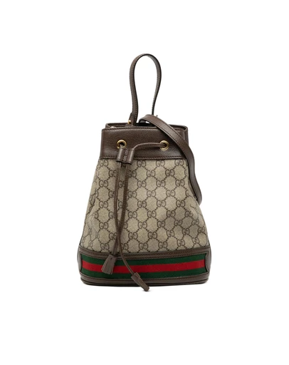 Pre-Loved by Azura Reborn - Pre-Loved Small GG Supreme Ophidia Web Bucket Bag