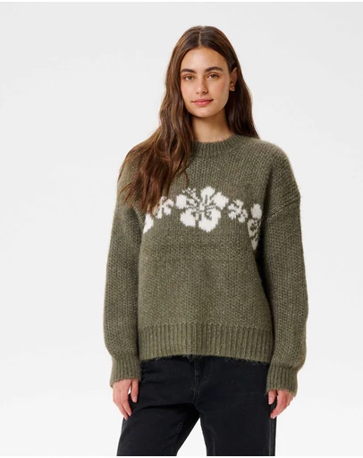 Rip Curl - Cala Nights Hibiscus Knit Crew