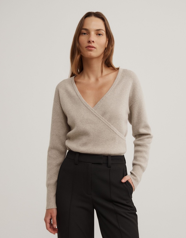 Witchery - Wrap Front Knit