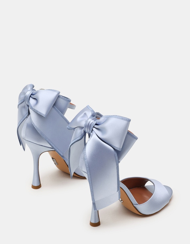 Steve Madden - Bougie Baby Blue Satin Heels