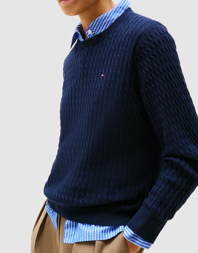 Tommy Hilfiger - Fine Gauge Cable Knit Jumper