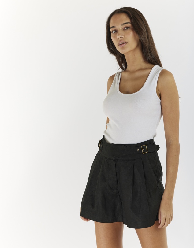 Amelius - Eugene Linen Short