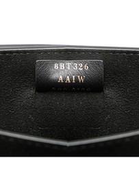 Pre-Loved by Azura Reborn - Pre-Loved fendi Stylish Leather Shoulder Bag with Unique Metal Embellishment Lightweight Crossbody Handbag