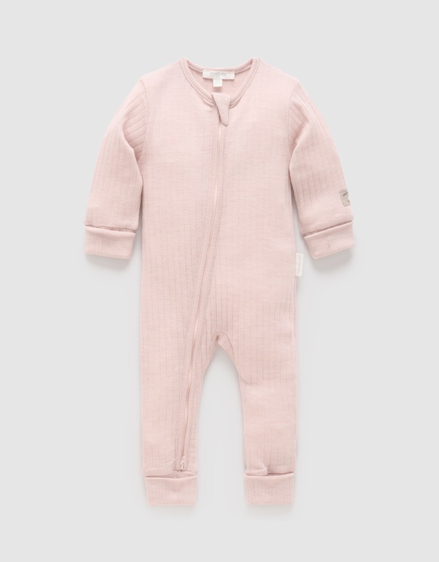 Purebaby - Merino Growsuit -Kids-Babies