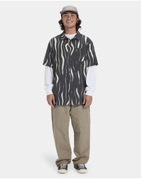 Quiksilver - Mens Safe Paradise Short Sleeve Shirt