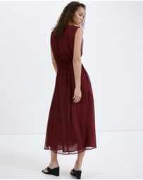 M.N.G - Flowy Dress with Gathered Waist