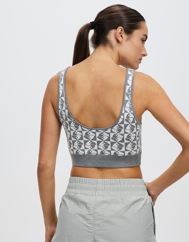 All Fenix - Jacquard Knit Crop Top