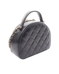 Pre-Loved by Azura Reborn - Pre-Loved CC Quilted Lambskin 23C Top Handle Clutch