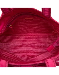 Pre-Loved by Azura Reborn - Pre-Loved Tessuto Canapa Logo Bow Satchel