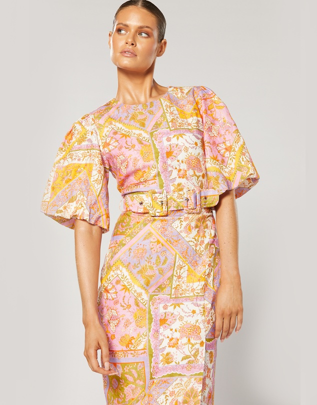 Winona - Harlan Belted Dress