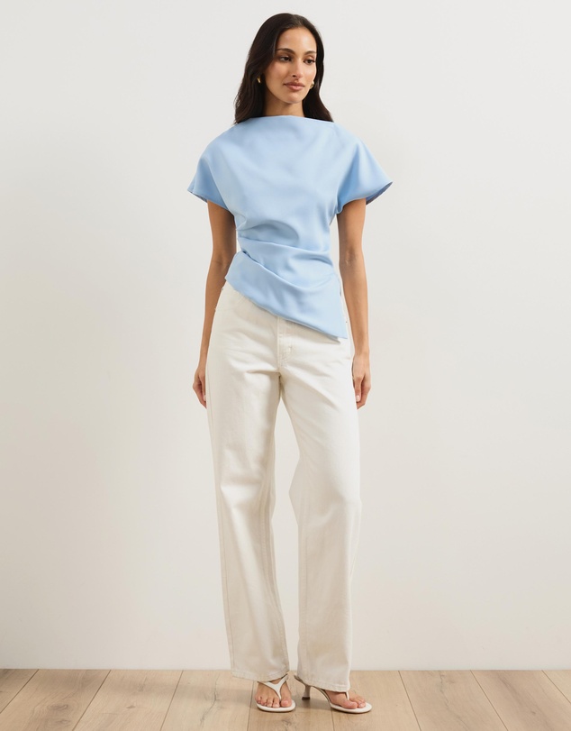 Atmos&Here - Poppy Ruched Waist Top