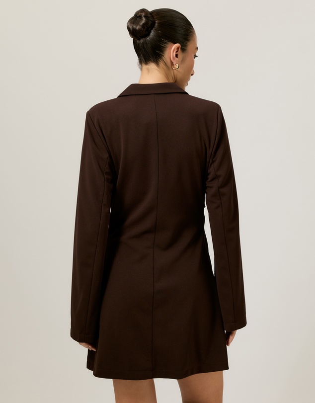 Tussah - Monique Tailored Wrap Mini Dress