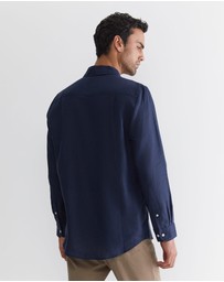 Sportscraft - Long Sleeve Linen Shirt