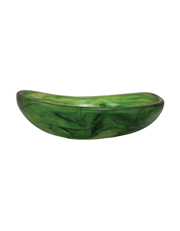 Urban Attitude - Urban Attitude JADE Medium Bowl Height 8cm highest, 5cm lowest, Width 27cm, Length 28cm - Sage Mist