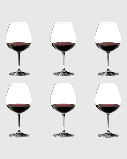 Riedel - Vinum Pinot Noir (Burgundy Red) Glass - Set of 6