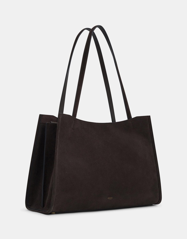 Oroton - Mille Work Tote Suede Bag