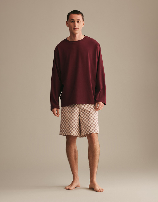 Resting - Double Brushed Flannelette Lennox Short