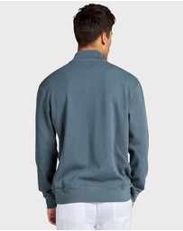 Academy Brand - Perry LS Waffle 1/4 Zip