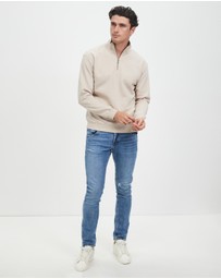 Jack & Jones - Bradley Half Zip Sweat