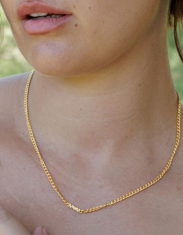 SAINT VALENTINE - MUM Chain Necklace - Gold