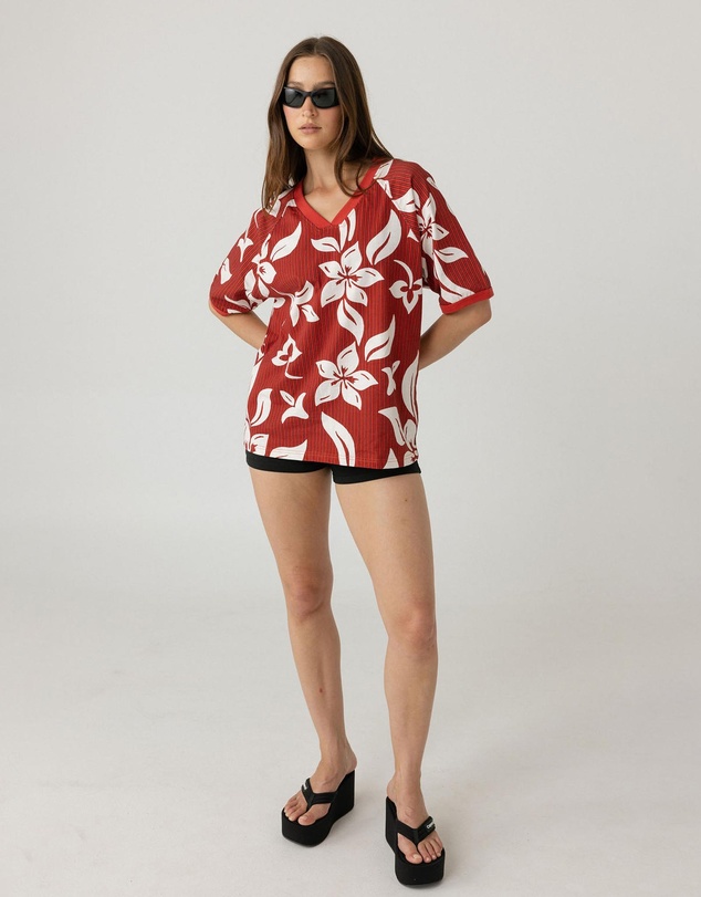 Pinky & Kamal - Hawaii Print Jersey