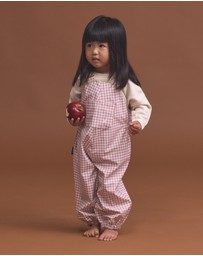 Crywolf - BABY WANDER OVERALL Gingham