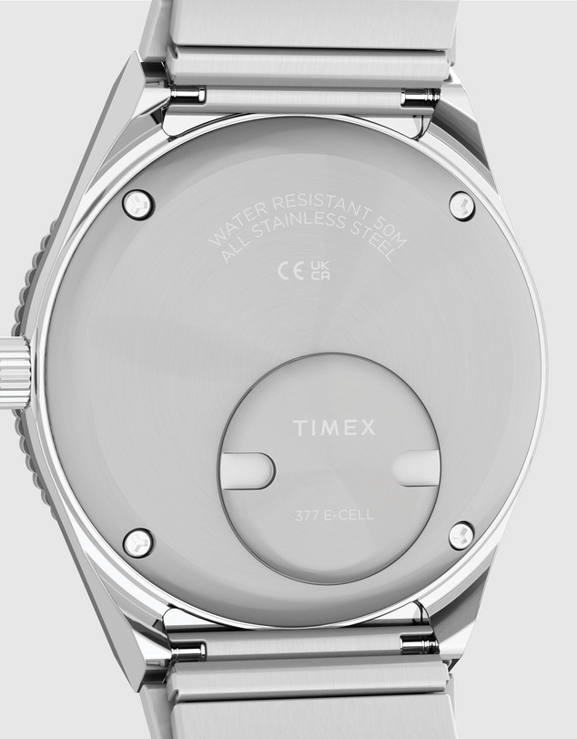 TIMEX - Q Timex® Mini 30mm Stainless Steel Expansion Band Watch