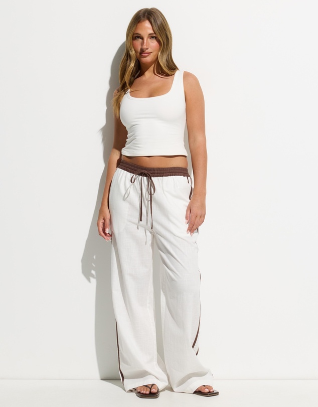 Dazie - Darius Contrast Wide Leg Pants