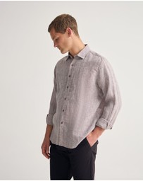 Oxford - Cooper Ls European Linen Shirt