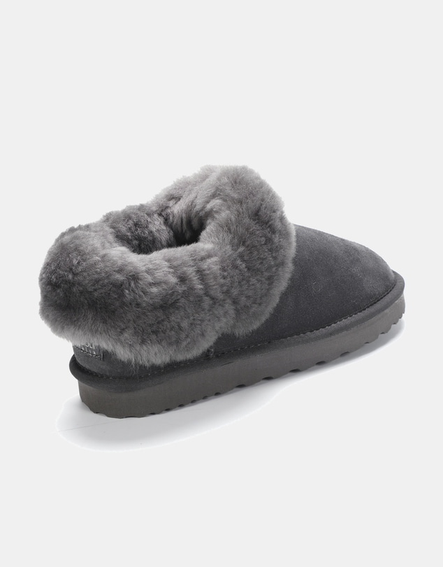 AusWooli Ugg Boots - Coogee Sheepskin Cozy Ankle Slippers