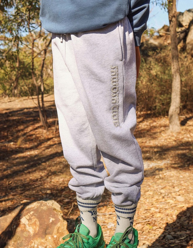 Skwosh - Kids Track Pant in Snow Marle