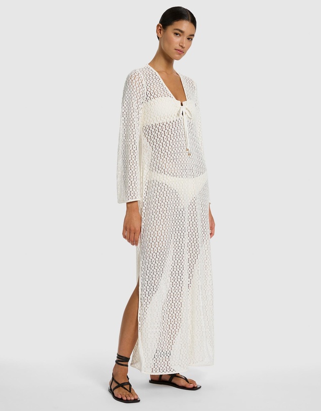 JETS - Stretch Lace Maxi Kaftan