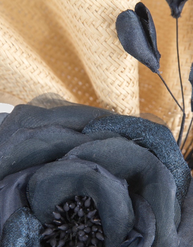 Fillies Collection - Bespoke Sculpted Natural Fuchsia Racing Fascinator