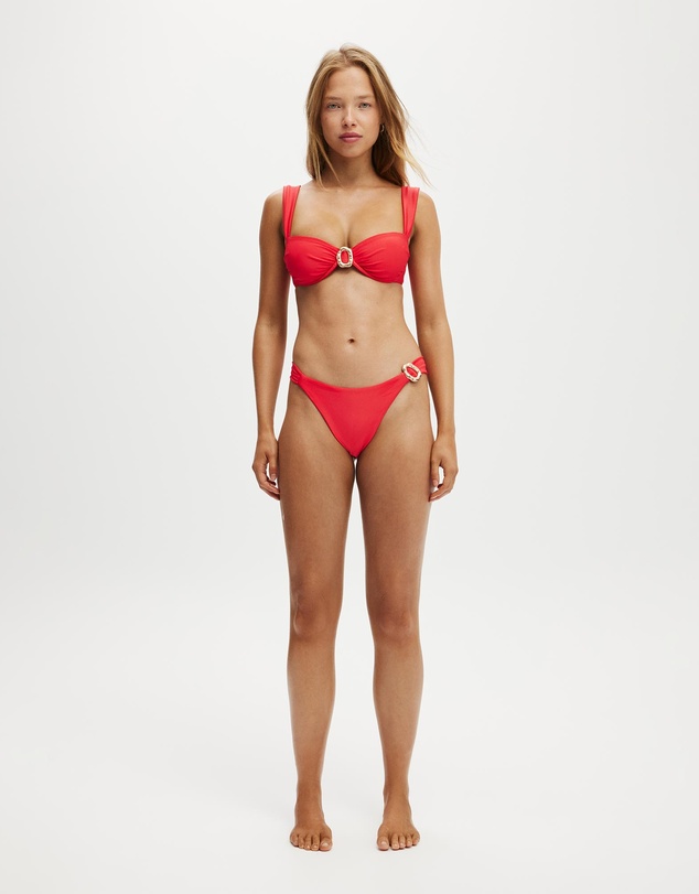 Cotton On Body - Gathered Balconette Bikini Top