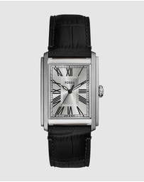 Fossil - Carraway Black Analogue Watch