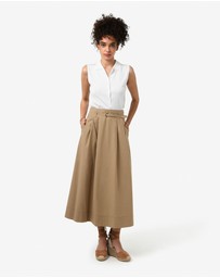 Forcast - Willow Cotton Belted Skirt
