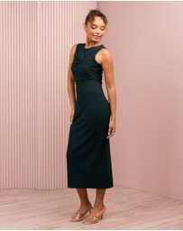 Azzurielle - Raven Sleeveless Midi Dress