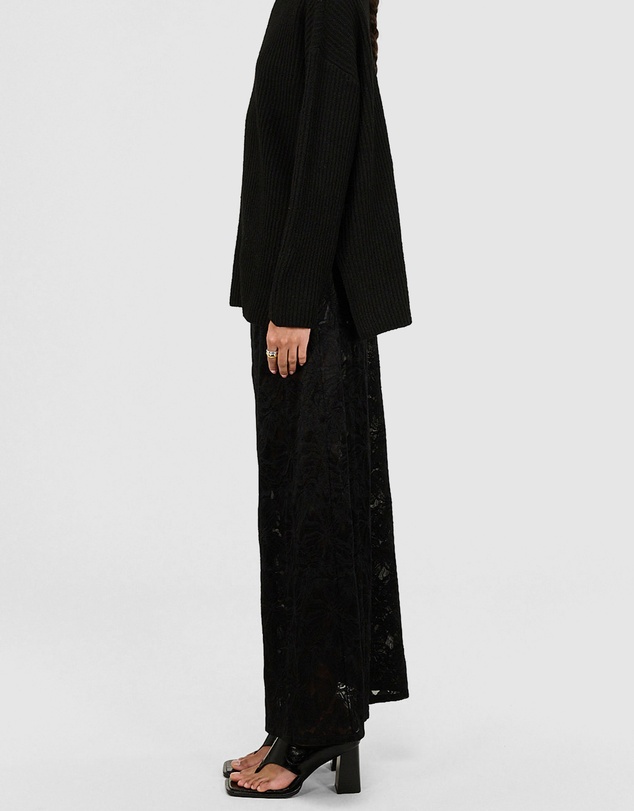 Staple the Label - Astrid Sheer Lace Maxi Skirt