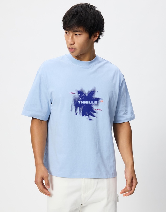 Thrills - Found Paradise Oversize Box Crop Tee - ICONIC EXCLUSIVE