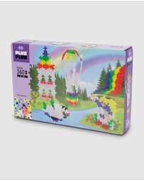 Plus Plus - Plus-Plus -  Pastel - Rainbow Hot Air Balloon - 360 pcs
