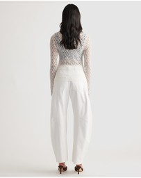 Decjuba - Amber Lace Long Sleeve Top