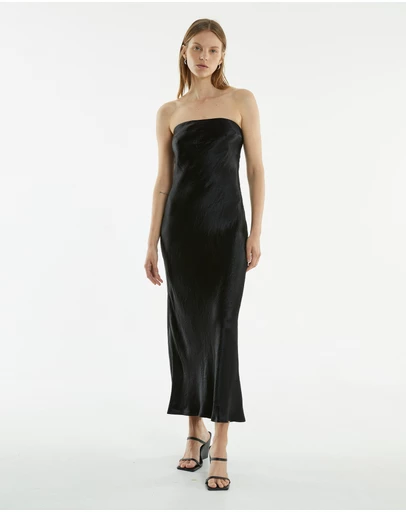 Third Form - Crush Bias Strapless Dress