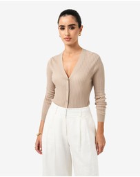 Forcast - Adison V-Neck Cardigan
