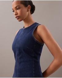 Calvin Klein Jeans - Denim Bodycon Mini Dress