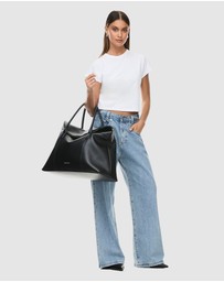 Nakedvice - The Hugo Black Silver Duffle Bag