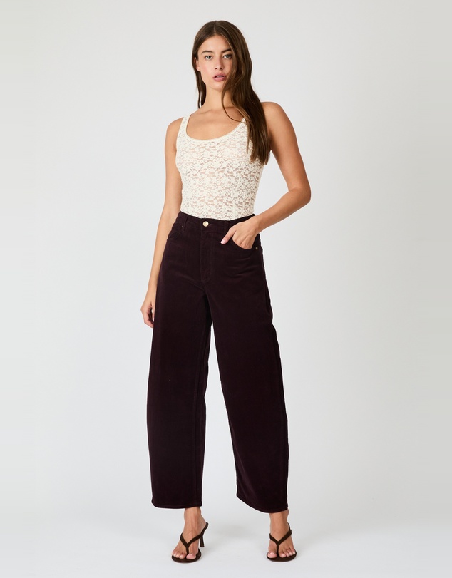 Rolla's - Gigi Barrel Cord Dark Cherry