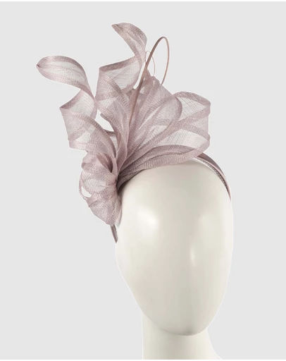 Max Alexander - Tall Lilac Sinamay Fascinator